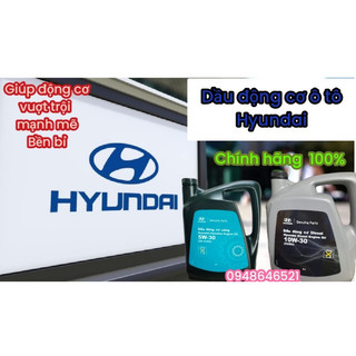 Dầu nhớt động cơ Hyundai 5w30 4 Lít chính hãng