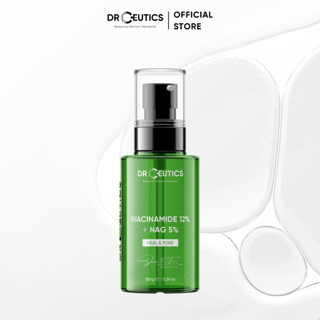 DRCEUTICS serum Niacinamide 12% DrCeutics Giảm Thâm Sáng Da Kiềm Dầu - LIMITED EDITION
