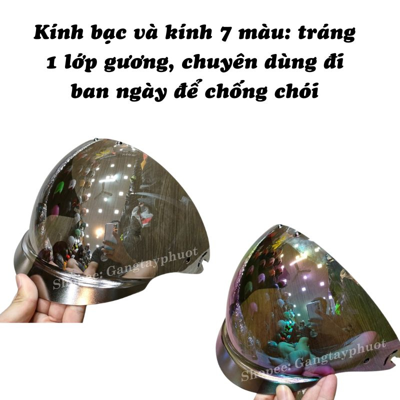 Kính Royal M139, Kính rời thay thế cho mũ bảo hiểm Royal M139