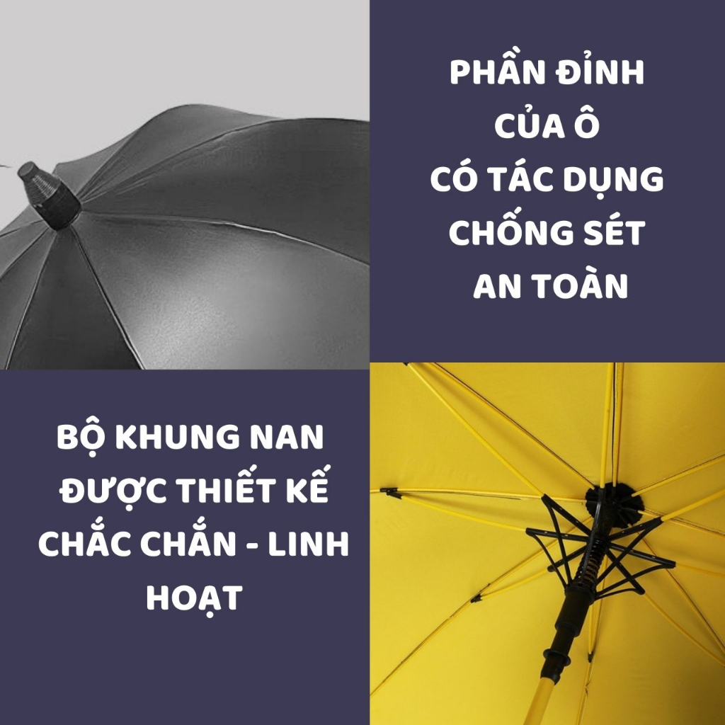 Dù che mưa, che nắng chống tia UV, Vỏ rút ngăn nước tràn ra Xe Ô Tô - Sàn Nhà -Phòng, Khung bền bỉ, chống lật,