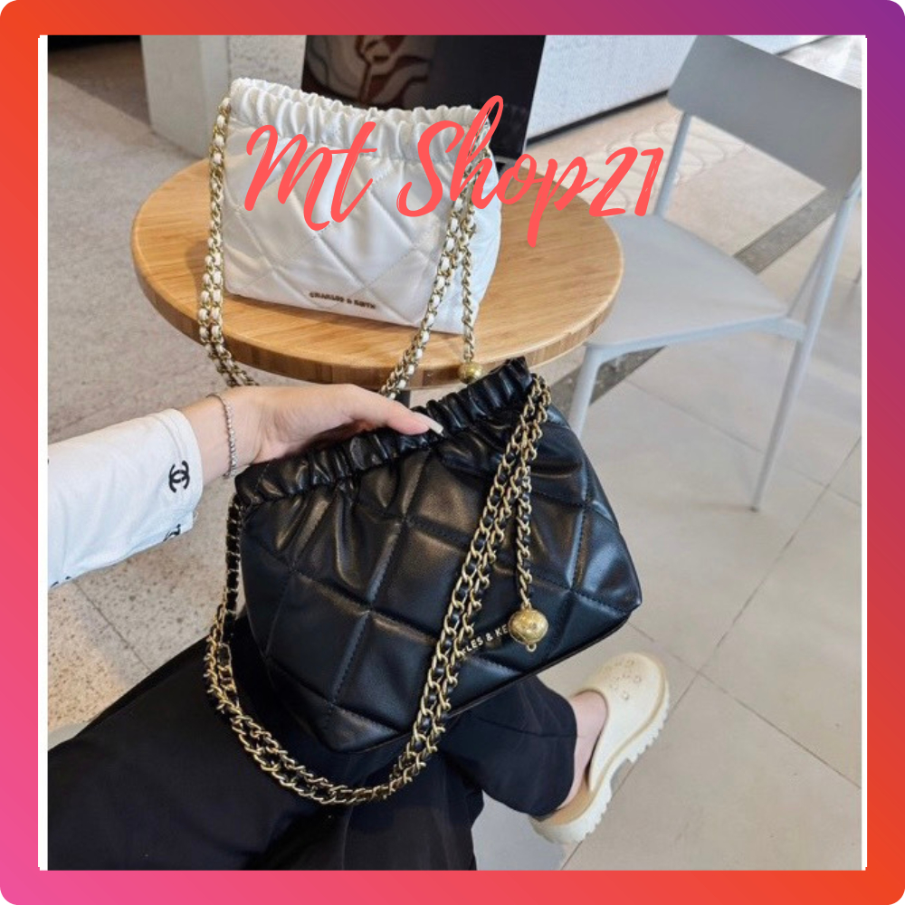 Túi xách nữ đeo vai đeo chéo RÚT DÂY phong cách Hàn Quốc size 20cm MT Shop T1200