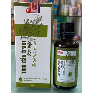 Tinh Dầu Tràm Organic Phú Hưng Loại đặc biệt chai 50ML