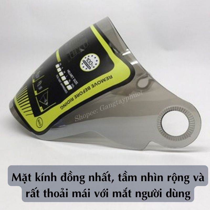 Kính thay thế nón bảo hiểm Asia MT115, Asia MT168, CHÍNH HÃNG