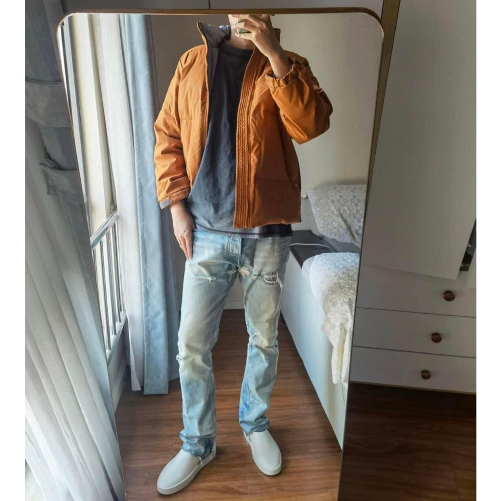 FOG The California Slide - Sục Fear Of God Cao Su Nguyên Khối Thoáng Mát - Giày Lười Không Dây Tiện Lợi Phù Hợp Nam/Nữ