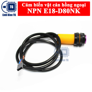 Cảm biến vật cản hồng ngoại NPN E18-D80NK. Cảm biến tiệm cận, cảm biến hồng ngoại
