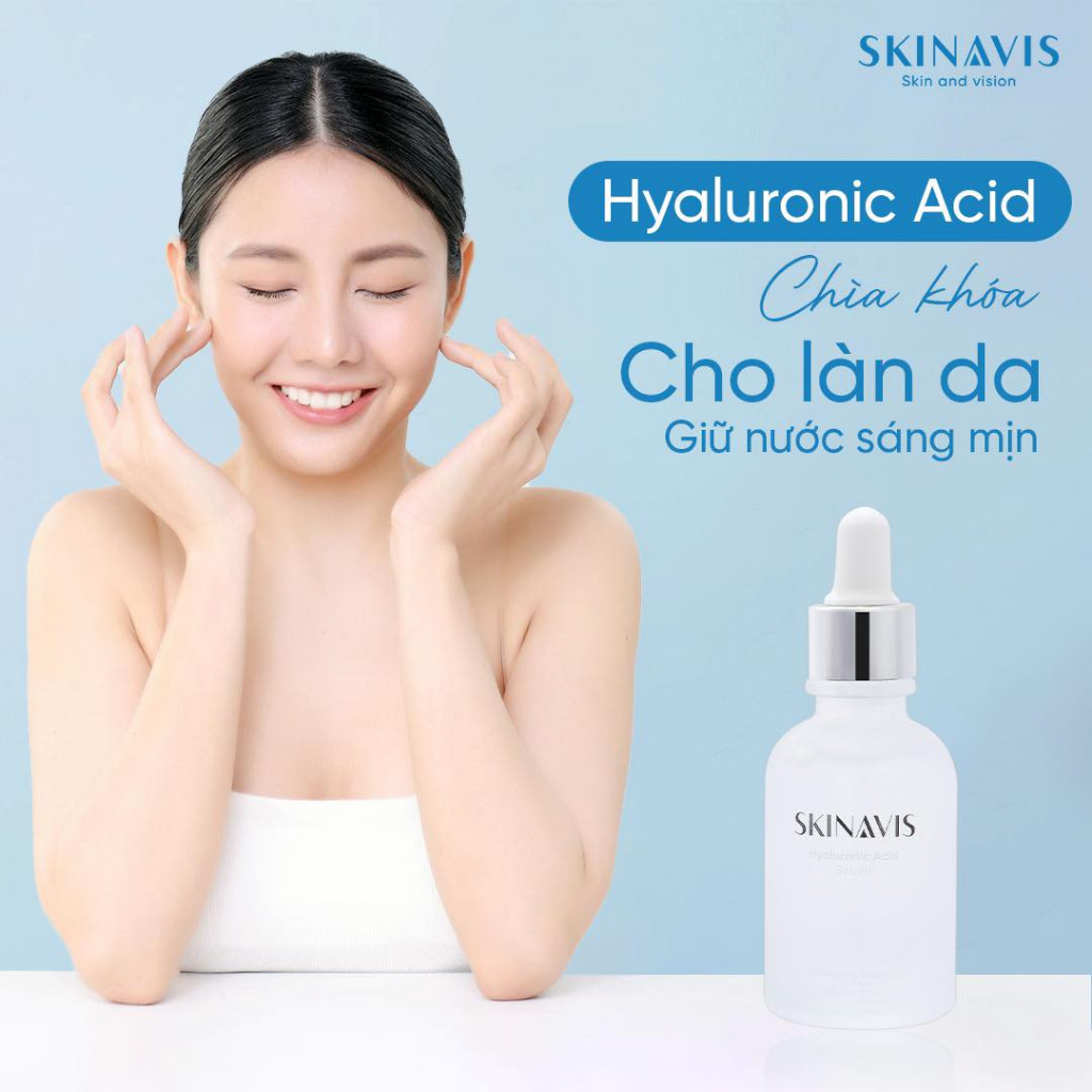 Serum Hyaluronic acid – Serum HA cấp ẩm giảm căng rát da