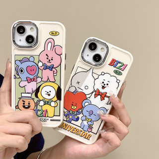 Ốp Điện Thoại Iphone Họa Tiết hoạt hìn Phong Cách Hàn Quốc Cho iPhone 14 Pro Max 14 Pro 13 Pro Max 12 Pro Max 11 sg1036