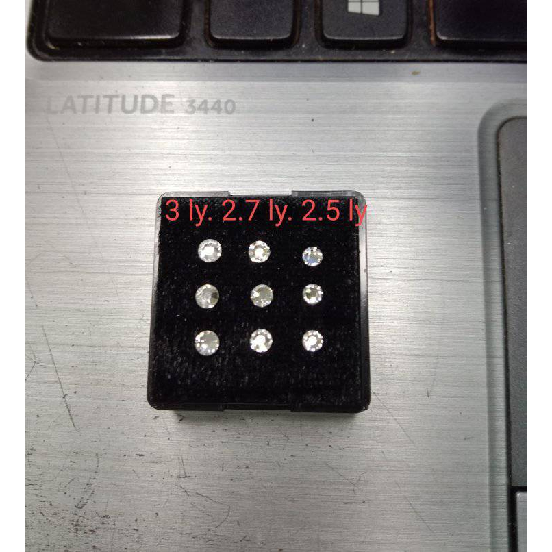 Đá đính răng giá rẻ chân bằng lẻ 1 viên