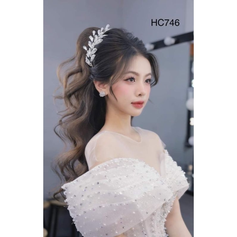 Cài đá cô dâu sang trọng