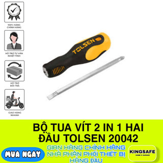 Tua vít 2 in 1 hai đầu tolsen 20042, chính hãng tolsen