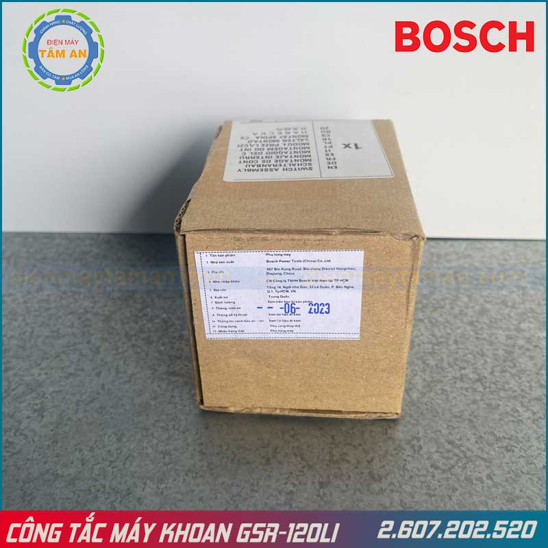 Công tắc máy khoan PIN Bosch GSR120 GEN 2 2607202520