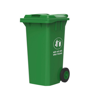 Thùng rác công cộng 90L, 120L duy tân