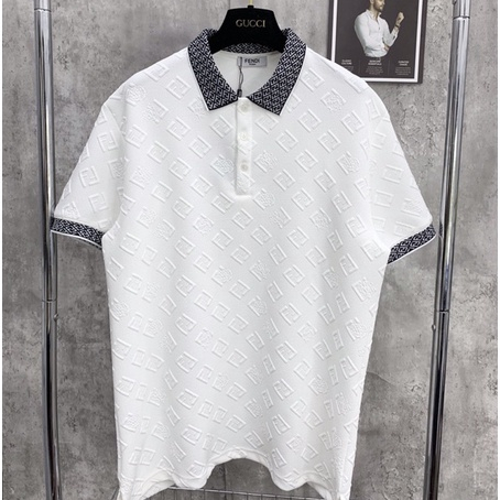 Áo polo Fen.di vân nổi  cập bến. ảnh thật_8120