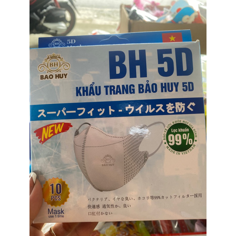 khẩu trang bảo huy 5d