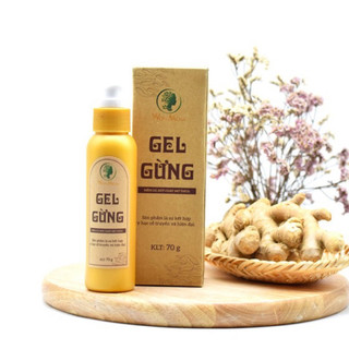 Gel gừng thảo dược massage tan mỡ bụng sau sinh wonmom 70g