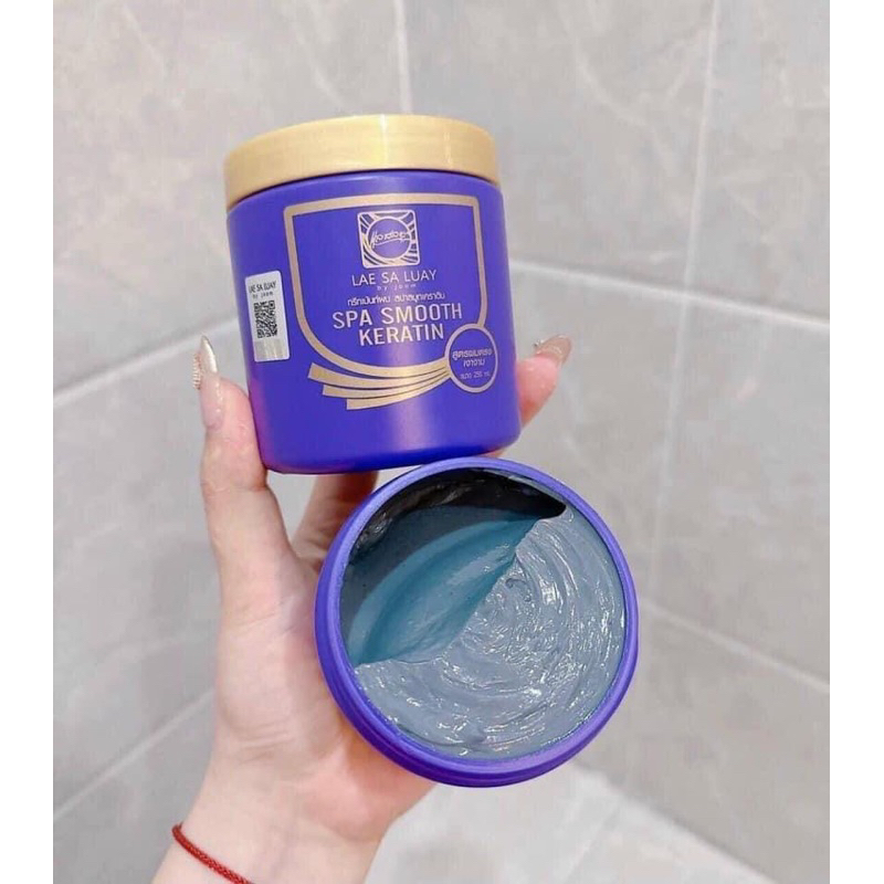 Kem ủ tóc Lae Sa Luay SPA Smooth Keratin 250ml