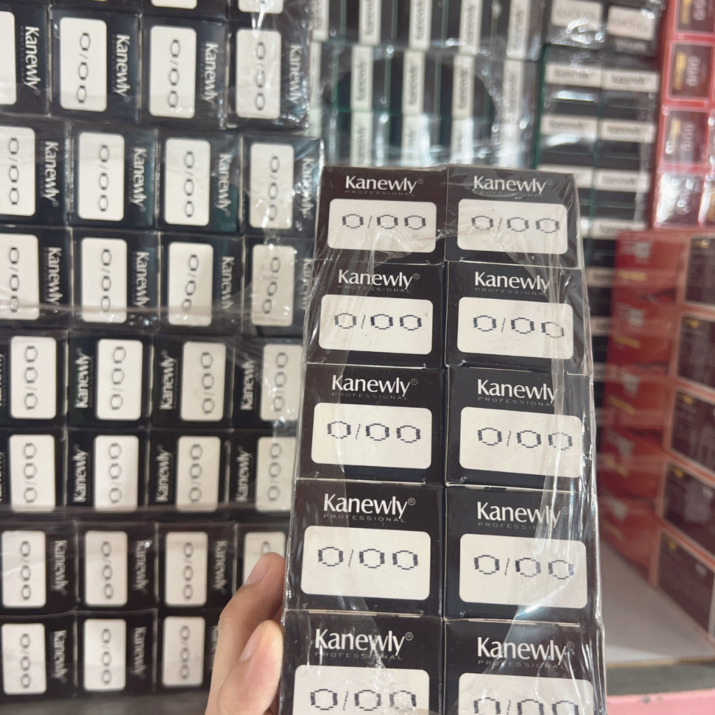 Màu nhuộm trắng 000 Kanewly gồm 10 típ