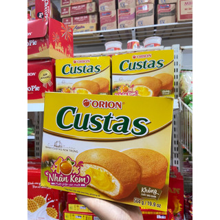 Bánh Trứng Custas Orion hộp 12 chiếc