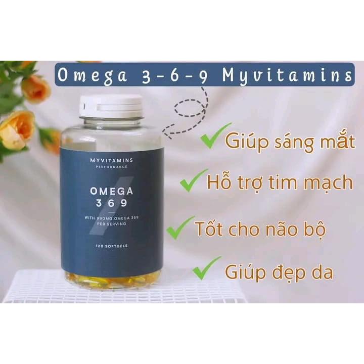 Viên Uống Omega 369 MyVitamins