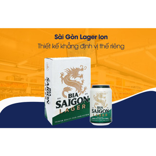 Bia Sài Gòn Lager 330ML
