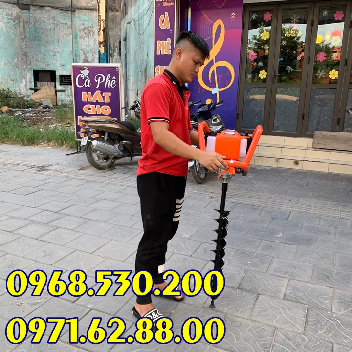 Tổng kho bán máy khoan đất cầm tay mini , máy đào lỗ trồng cây giá rẻ nhất quả đất
