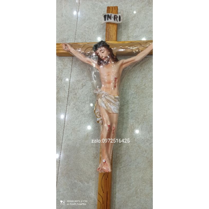 Tượng Chúa Giêsu chịu nạn cao 50,60cm..._Tượng Thiên Chúa Con Chịu nạn
