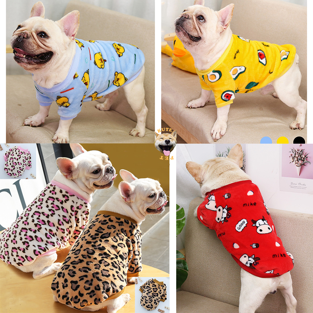 Áo cho chó mèo - Áo 2 chân vải lông mịn cực xinh xắn, đáng yêu