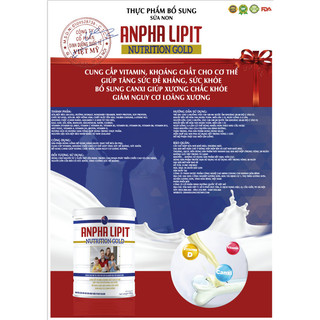 Sữa Anpha Lipit Nutrition Gold