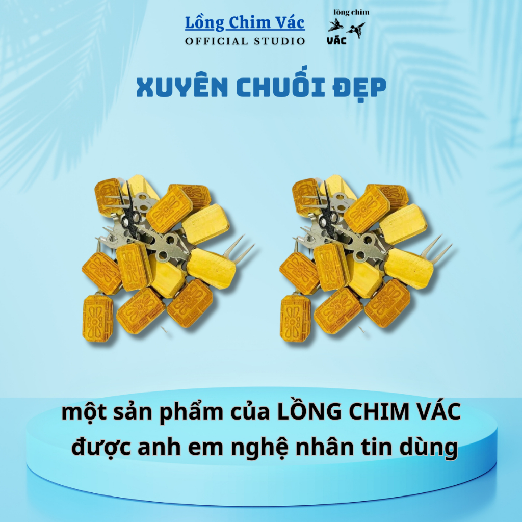 Xuyên chuối laze, xuyên chuối tre già đầu inox cao cấp