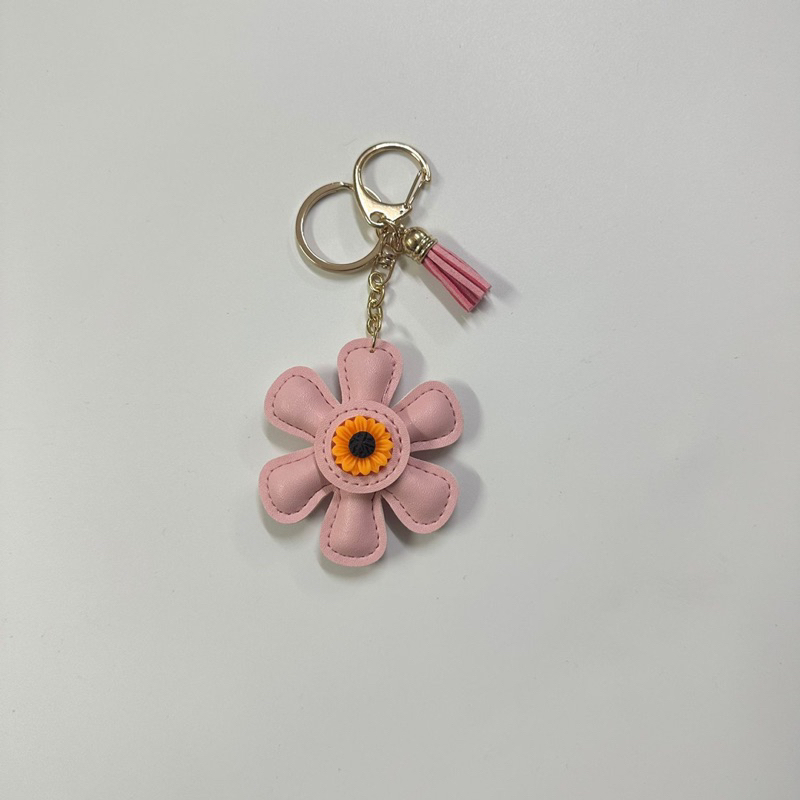Phụ kiện charm hình bông hoa gắn túi xách