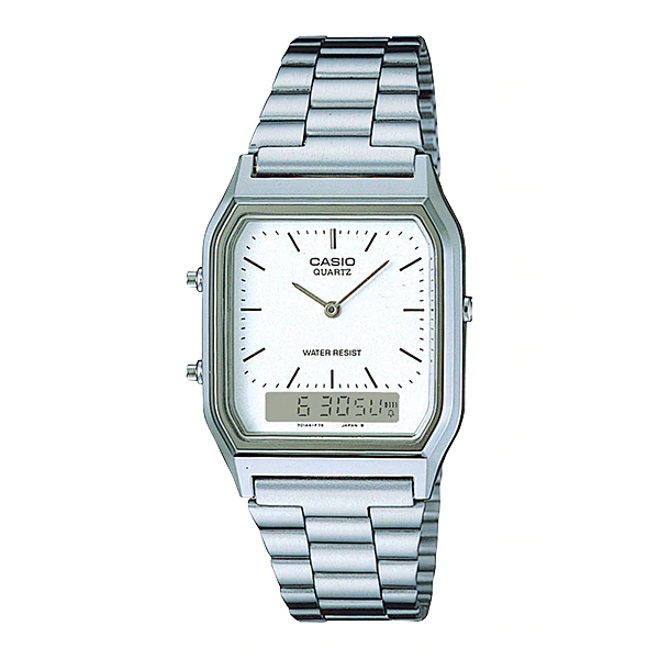Đồng hồ Nữ Casio AQ-230A-7D Mặt vuông - Máy Pin [Hàng chính hãng]