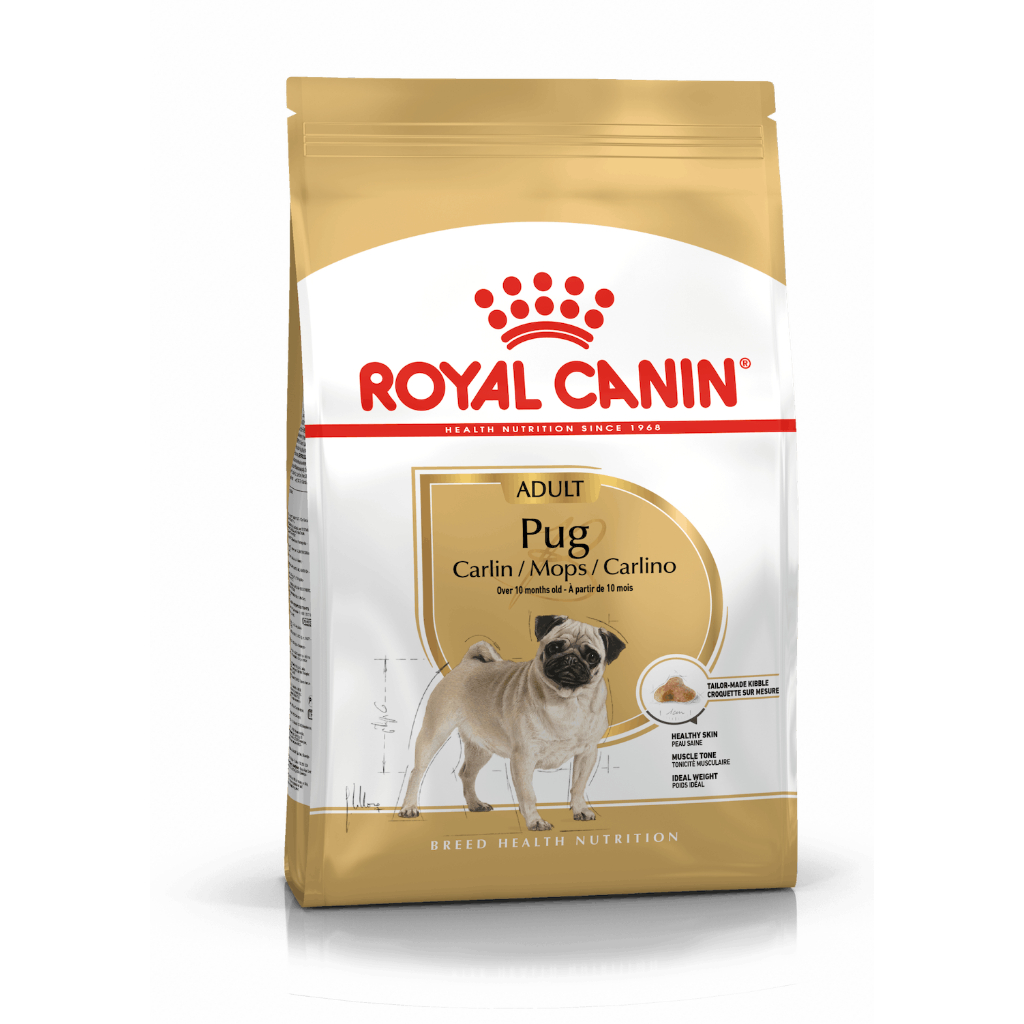 Hạt chó Royal Canin Pug Adult Thức ăn cho chó trưởng thành Pug 500g Petemo Pet Shop