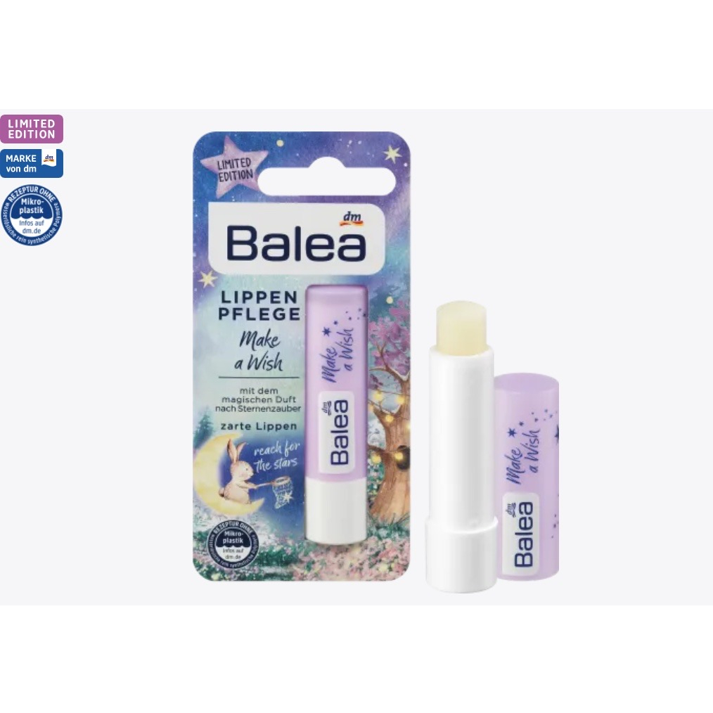 Son dưỡng môi BALEA dành cho Nam và Nữ giúp môi mềm mịn, căng bóng