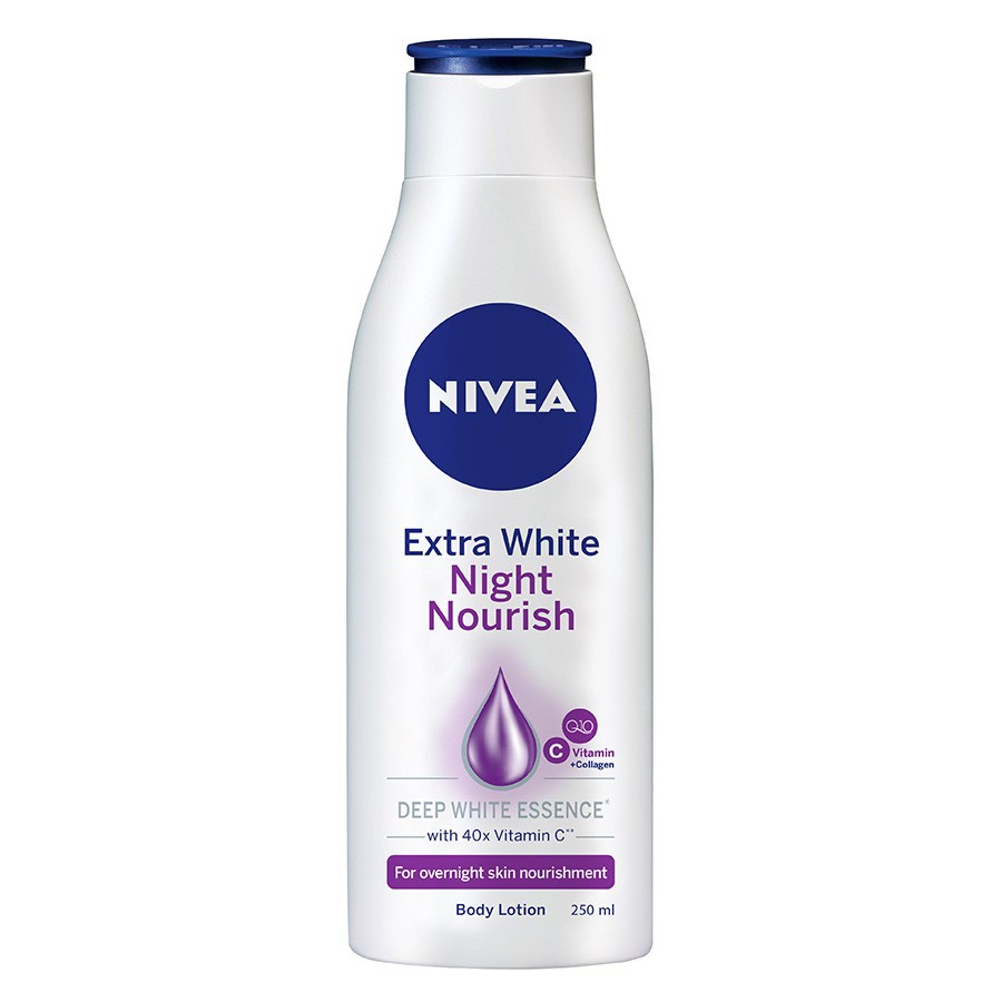 Sữa Dưỡng Thể NIVEA Sáng Da Ban Đêm từ 8 Super Foods