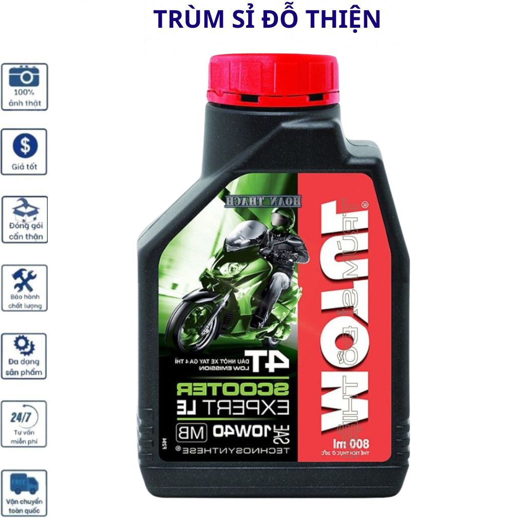 Nhớt Xe Tay Ga Motul Scooter Expert Le 10W40 HOANTHACH Trùm Sỉ Đỗ Thiện