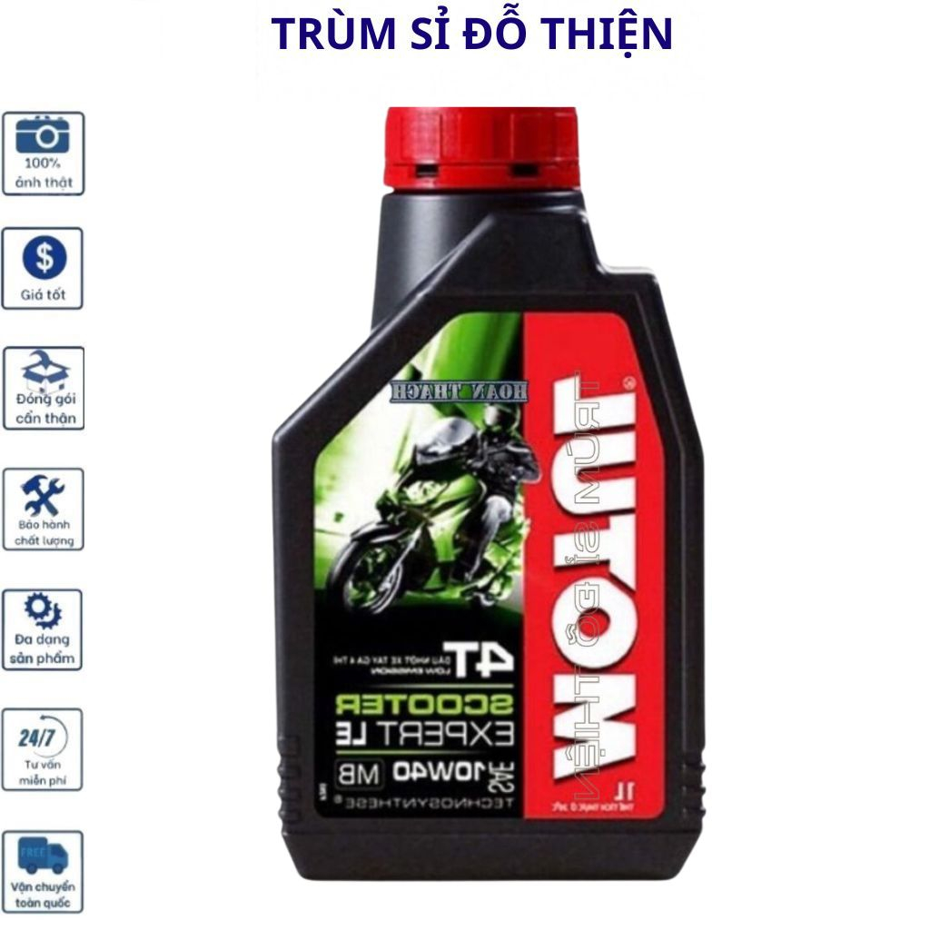 Nhớt Xe Tay Ga Motul Scooter Expert Le 10W40 HOANTHACH Trùm Sỉ Đỗ Thiện
