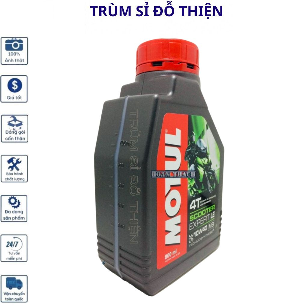 Nhớt Xe Tay Ga Motul Scooter Expert Le 10W40 HOANTHACH Trùm Sỉ Đỗ Thiện