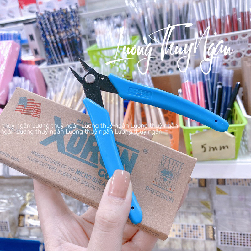 Kềm tháo đá nail XURON - kìm bấm phá móng chuyên dụng cho thợ nail