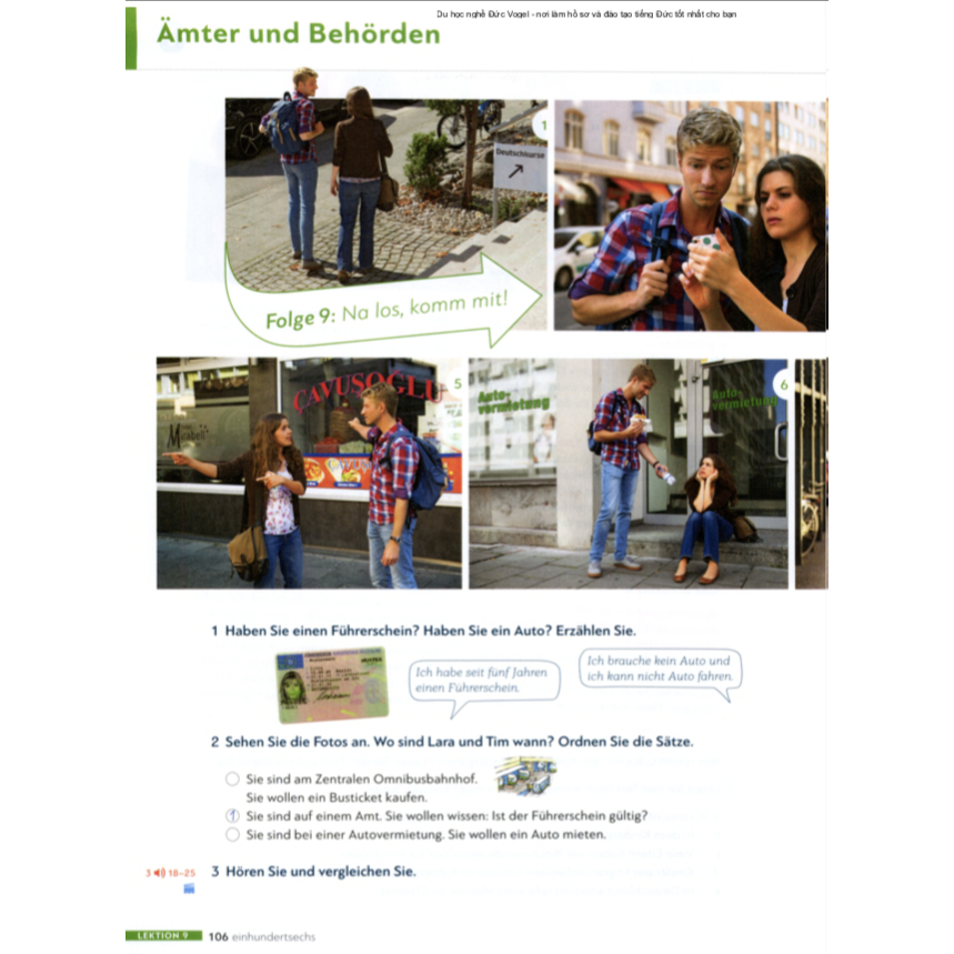 Gi.áo-Trì.nh Schritte Plus Neu A1.2- Kurs und Arbeitsbuch + Audio - ti.ếng Đức cho người mới