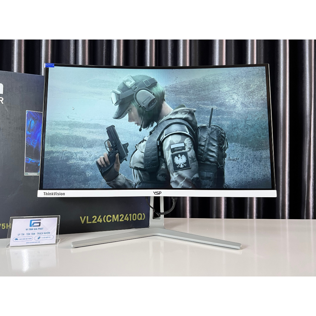 Màn hình LCD 27 inch, 24 inch Cong Phẳng, 22 inch, 21 inch Full HD 75Hz Full viền Gaming