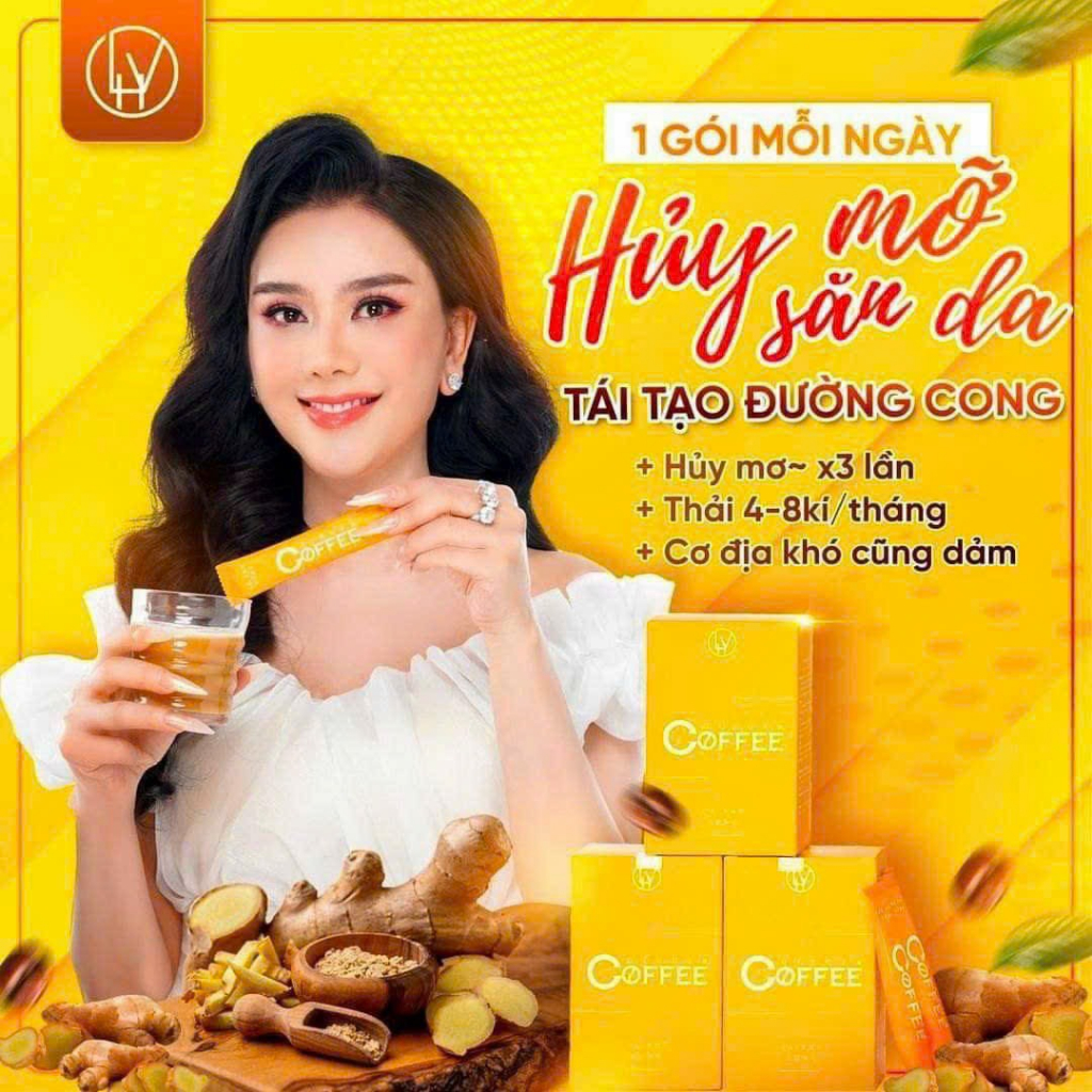 Cà Phê Gừng Giảm Cân Ginger Coffee Chính Hãng