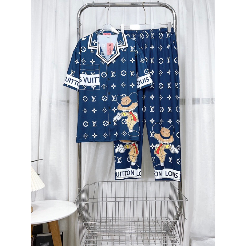 70 đến 85kg Bộ thun lạnh cổ sơ mi size to 175
