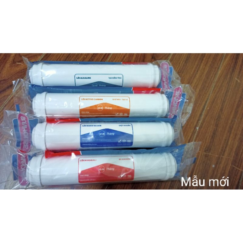 Combo lõi 4-8 SUNHOUSE lõi RO & bù khoáng