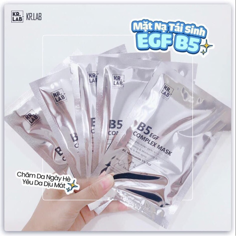 MẶT NẠ B5 EGF COMPLEX MASK KR.LAB 1 miếng lẻ