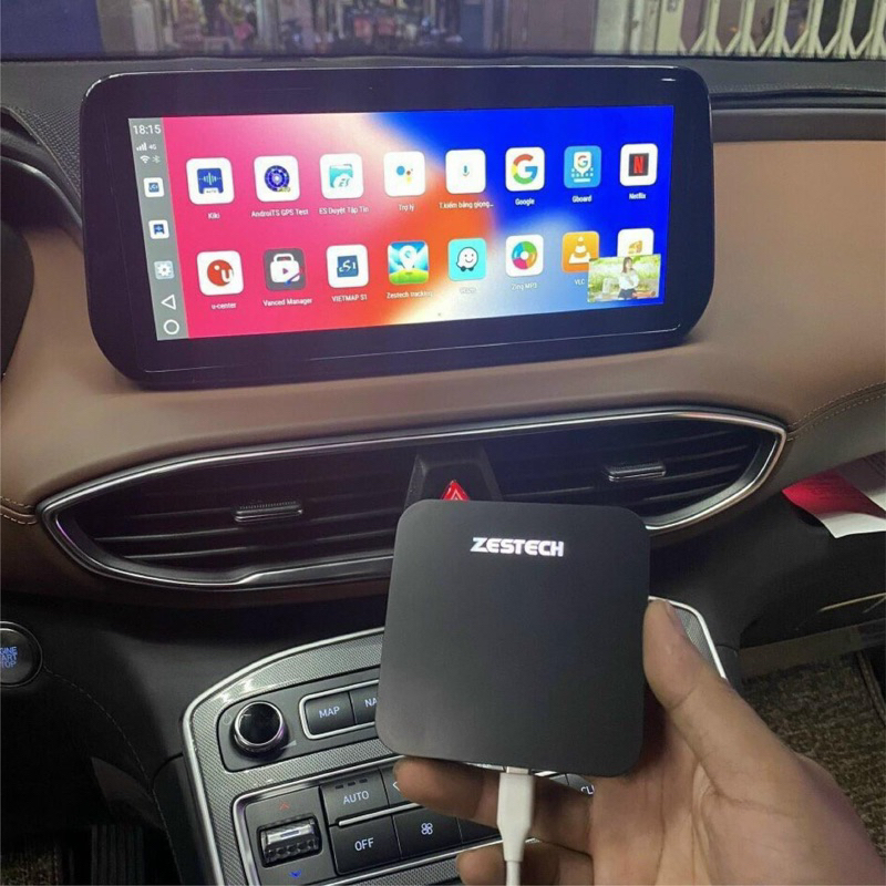 Android Box Zestech DX265 Cho Ô Tô - Phiên Bản Năm 2023