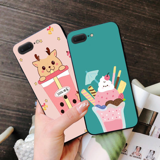 Ốp lưng Iphone 7 Plus / ip 8 Plus in hình trà sữa cute