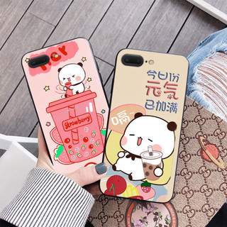 Ốp lưng Iphone 7 Plus / ip 8 Plus in hình trà sữa cute
