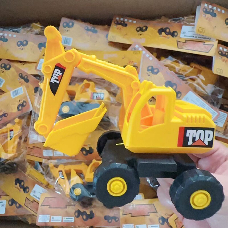 Đồ chơi xe ô tô các loại xe xúc xe cảnh sát mô hình cho bé