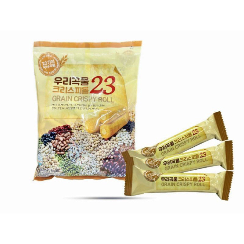 Bánh ngũ cốc Hàn Quốc 23 vị 500 g  bánh giòn tan ạ.