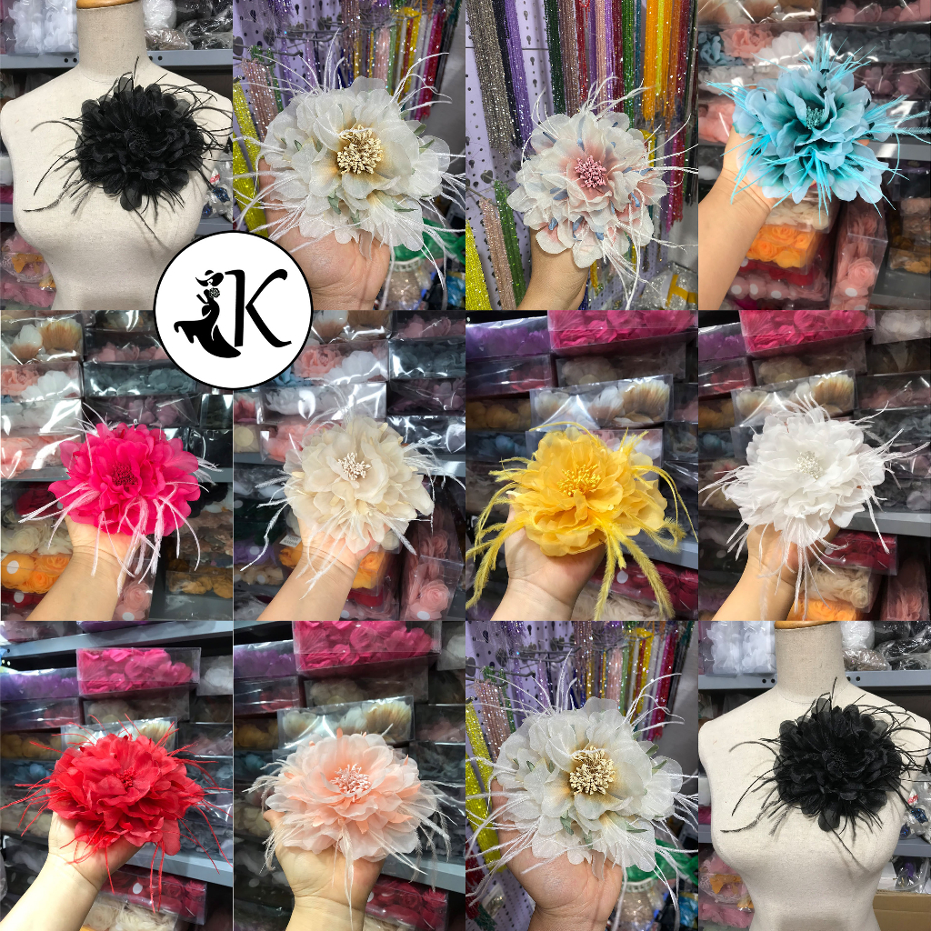 Hoa Mỹ Nhân cài áo, váy, nón thời trang